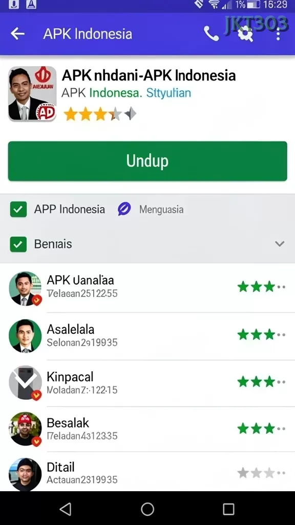 jkt303 Tangkapan Layar Resmi APK